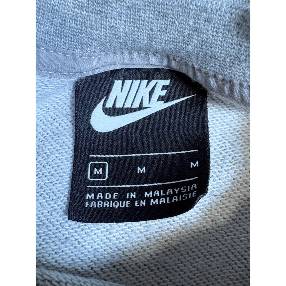 Nike Sportswear Essential Fleece Crewneck Sweatshirt Grey CZ8890-063 Womens Sz M - Picture 4 of 6